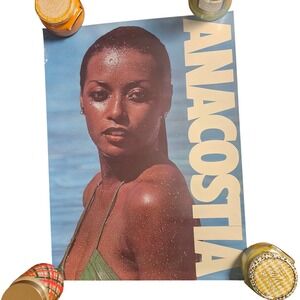 Anacostia Vintage 1977 Promo Poster Display 18x24 MCA Records Funk Soul Original